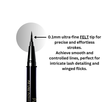 Perfect Optimizer™     All Day Active® Vegan Waterproof Liquid Eyeliner- Black Felt Tip